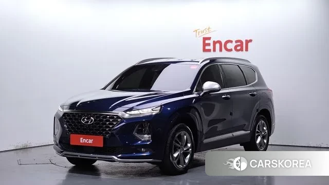 Hyundai Santa Fe TM 2018 Синий из Кореи