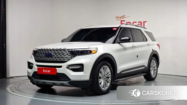 Ford Explorer 6th Generation 2021 Белый из Кореи