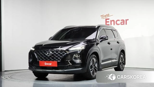 Hyundai Santa Fe TM 2018 Черный из Кореи