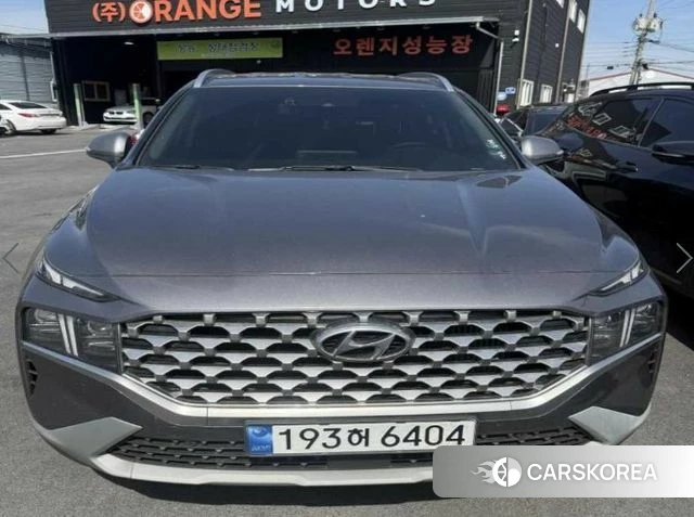 Hyundai The New Santa Fe 2022 Серый из Кореи