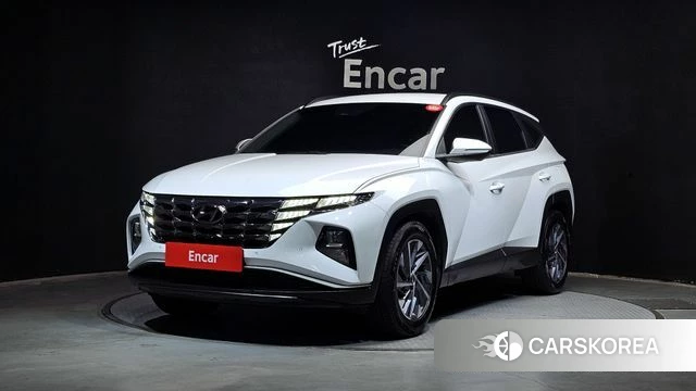 Hyundai Tucson (NX4) 2021 Белый из Кореи
