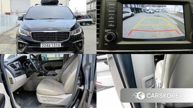 Kia The New Carnival 2019 Черный из Кореи