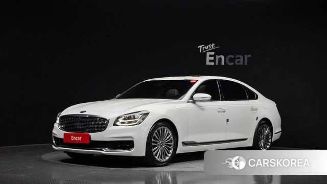 Kia More K9 2018 Белый из Кореи