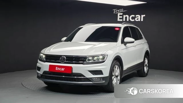 Volkswagen Tiguan second Generation 2020 Белый из Кореи