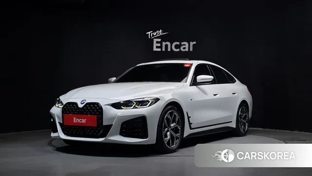 BMW 4 Series (G22) 2022 Белый из Кореи