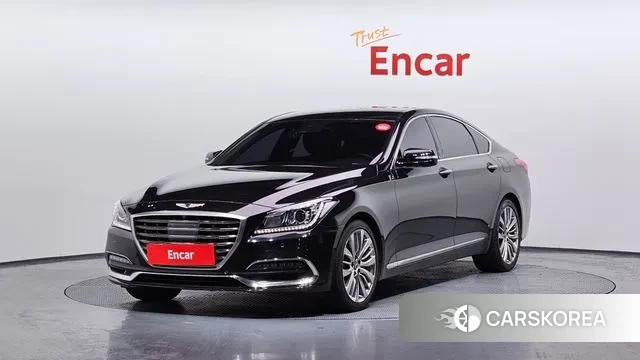 Genesis G80 2018 Черный из Кореи