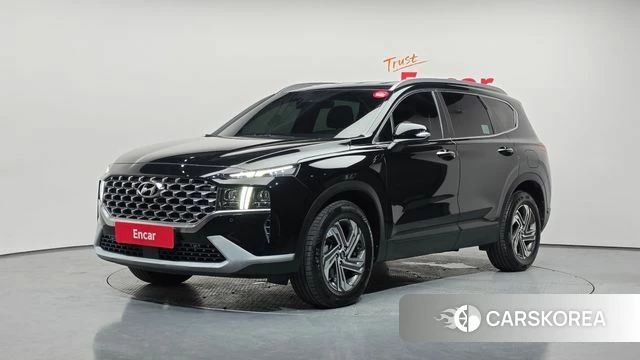 Hyundai The New Santa Fe 2022 Черный из Кореи