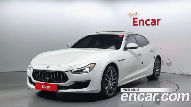 Maserati Ghibli 2019 Белый из Кореи