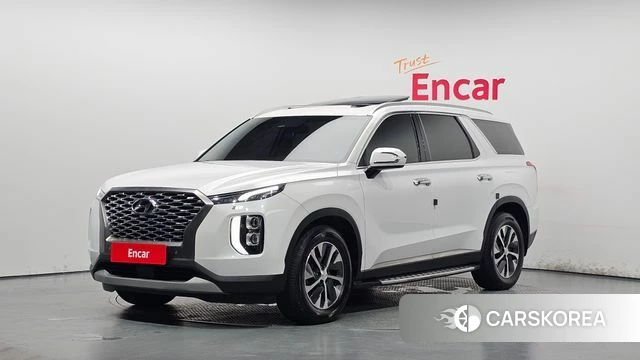 Hyundai Palisade 2021 Белый из Кореи