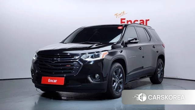 Chevrolet (GM Daewoo) Traverse 2020 Черный из Кореи