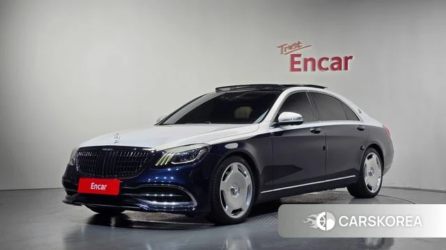 Mercedes-Benz S-Class W222 2018 Синий из Кореи