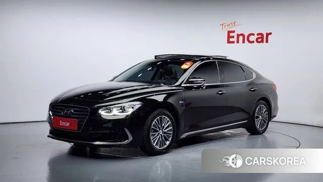 Hyundai Grandeur IG Hybrid 2019 Черный из Кореи