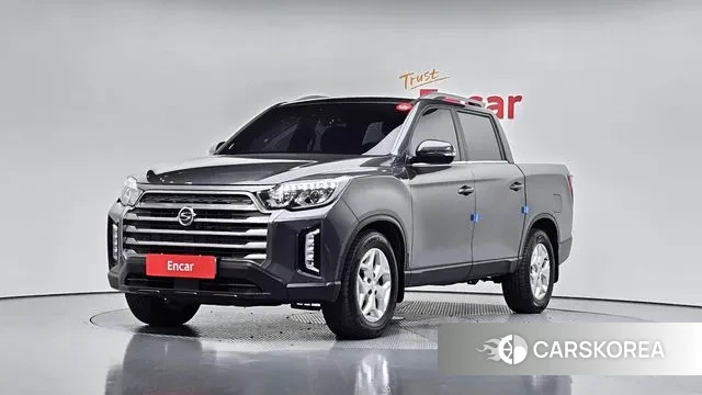 Ssangyong The New Rexton Sport 2022 Серый из Кореи