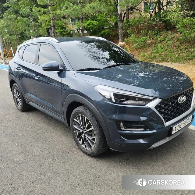 Hyundai All New Tucson 2018 Синий из Кореи