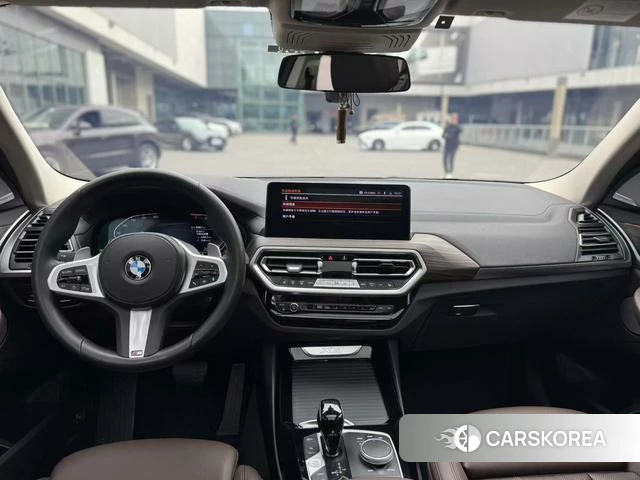 BMW X3 2021 Черный из Китая