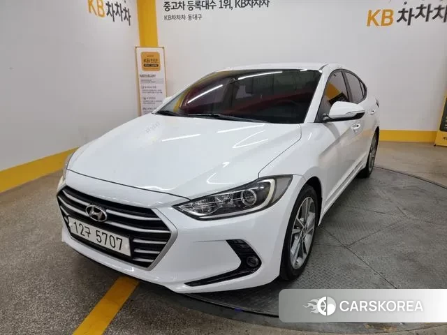 Hyundai Avante AD 2018 Белый из Кореи
