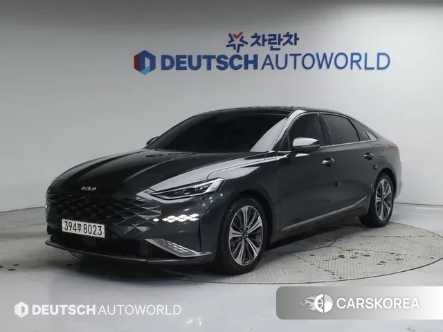 Kia K8 Hybrid 2022 Серый из Кореи