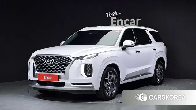 Hyundai Palisade 2021 Белый из Кореи