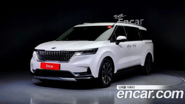 Kia Carnival 4th generation 2020 Белый из Кореи