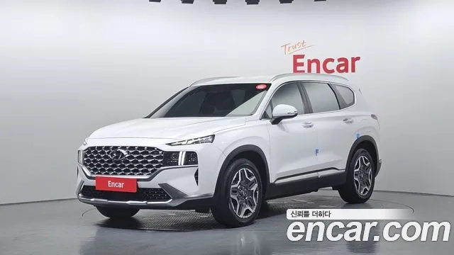 Hyundai The New Santa Fe 2021 Белый из Кореи