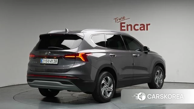 Hyundai The New Santa Fe 2023 Серый из Кореи
