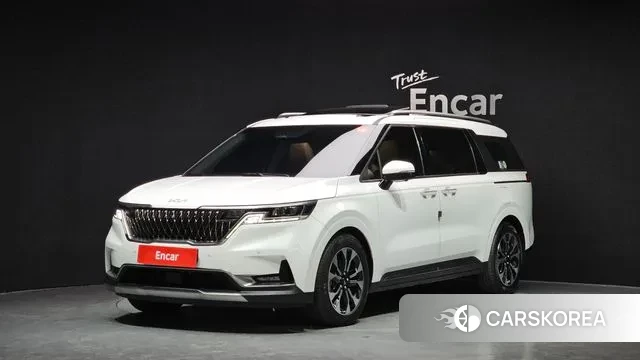 Kia Carnival 4th generation 2021 Белый из Кореи