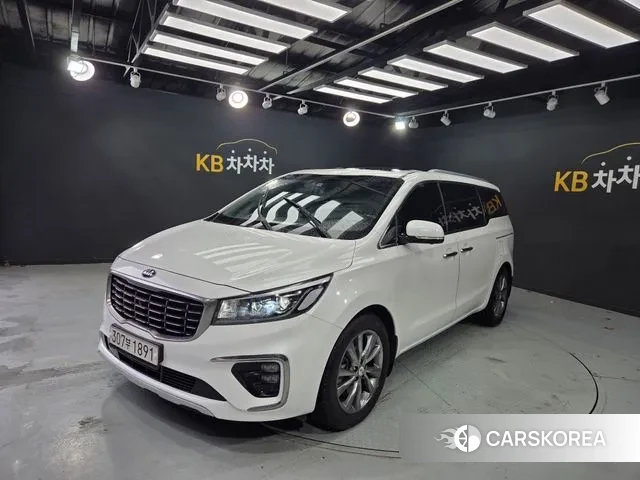 Kia The New Carnival 2019 Белый из Кореи