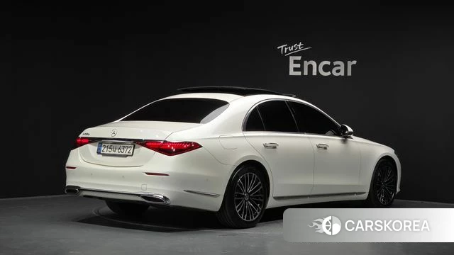 Mercedes-Benz S-Class W223 2022 Белый из Кореи