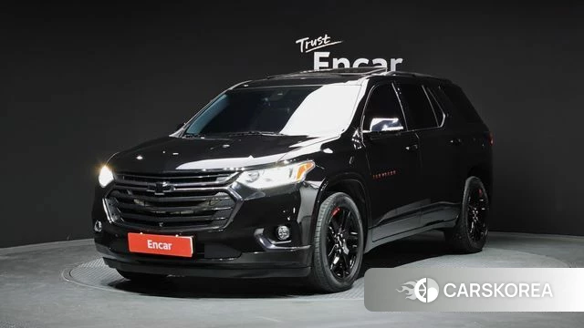Chevrolet (GM Daewoo) Traverse 2020 Черный из Кореи