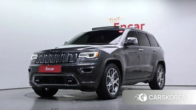 Jeep Grand Cherokee 2021 Серый из Кореи