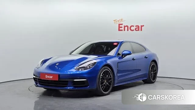 Porsche Panamera (971) 2018 Синий из Кореи