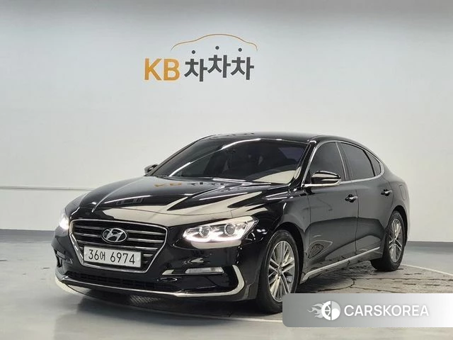 Hyundai Grandeur IG 2018 Черный из Кореи