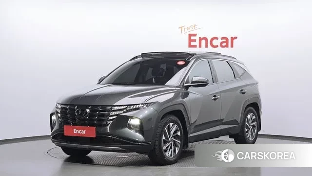 Hyundai Tucson Hybrid (NX4) 2021 Серый из Кореи