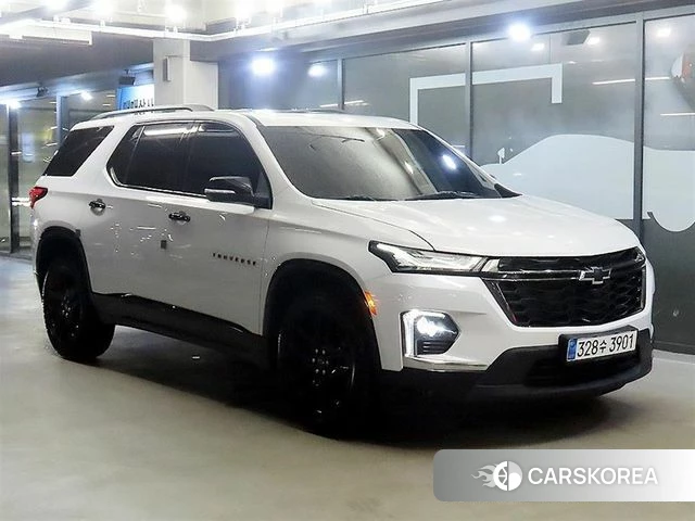 Chevrolet (GM Daewoo) Traverse 2022 Белый из Кореи