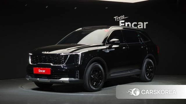 Kia The New Sorento 4th Generation 2024 Черный из Кореи