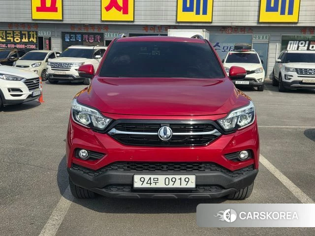 Ssangyong Rexton Sports 2018 Красный из Кореи