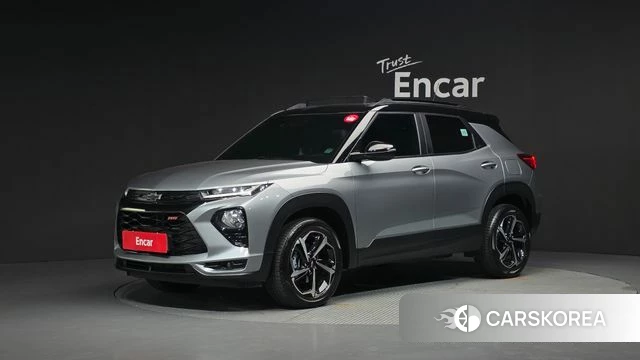 Chevrolet (GM Daewoo) Trailblazer 2022 Серебристо-серый из Кореи