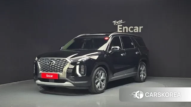 Hyundai Palisade 2021 Черный из Кореи