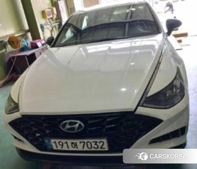 Hyundai Sonata (DN8) 2022 Белый из Кореи