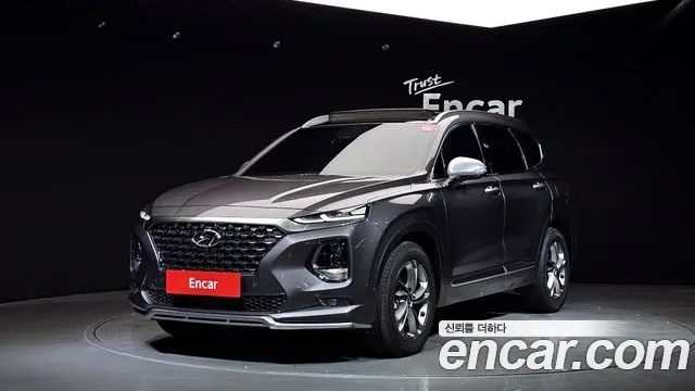 Hyundai Santa Fe TM 2018 Серый из Кореи