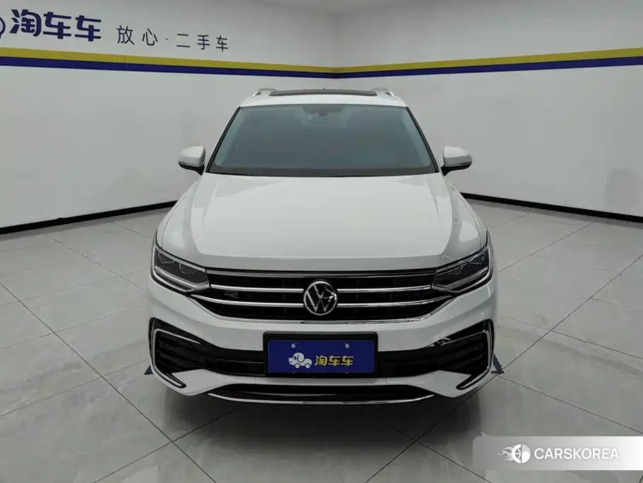 Volkswagen Tiguan L 2024 Белый из Китая