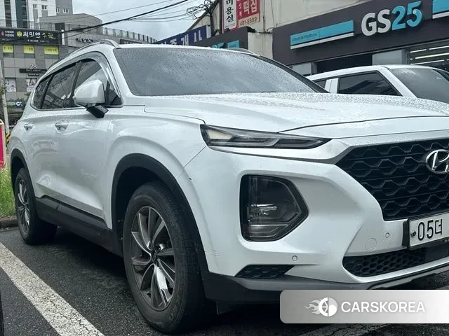 Hyundai Santa Fe TM 2018 Белый из Кореи