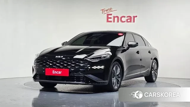 Kia K8 Hybrid 2022 Черный из Кореи