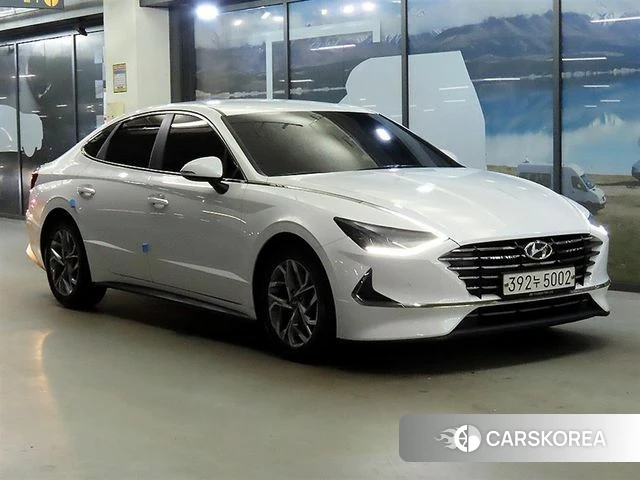 Hyundai Sonata (DN8) 2019 Белый из Кореи