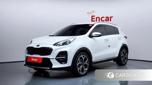 Kia Sportage The Bold 2019 Белый из Кореи