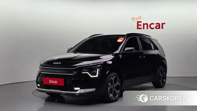 Kia Di Ol Nu Niro 2022 Черный из Кореи