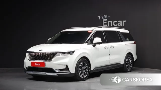 Kia Carnival 4th generation 2020 Белый из Кореи