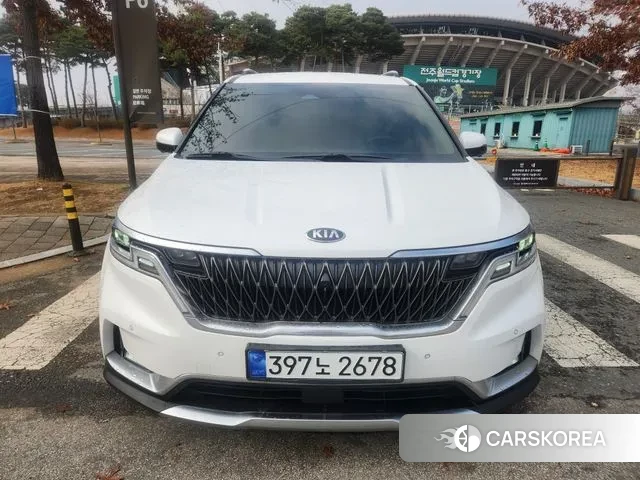 Kia Carnival 4th generation 2020 Белый из Кореи