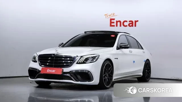 Mercedes-Benz S-Class W222 2019 Белый из Кореи