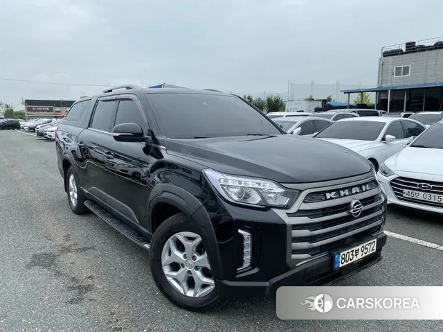 Ssangyong The New Rexton Sports Cannes 2021 Черный из Кореи